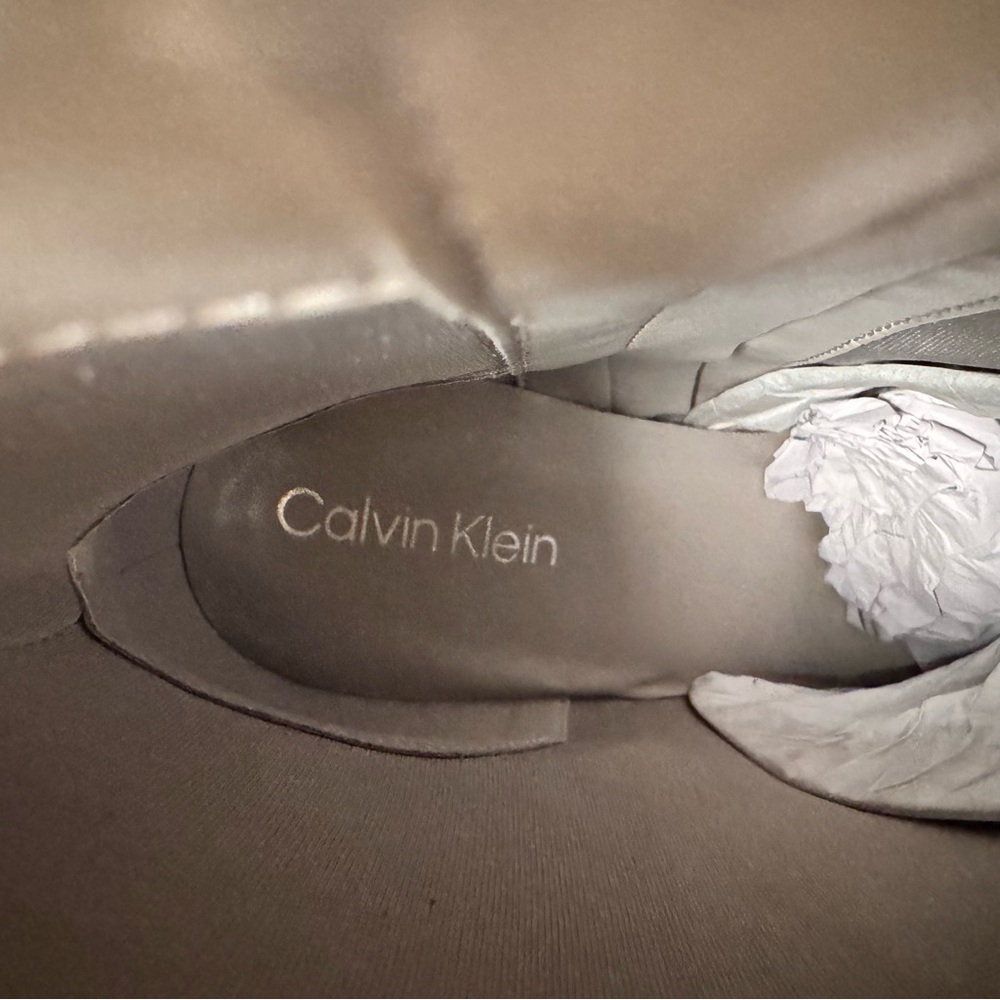 Calvin Klein Gentley Leather Cap Toe Ankle Boots- NWOT - Picture 11 of 13